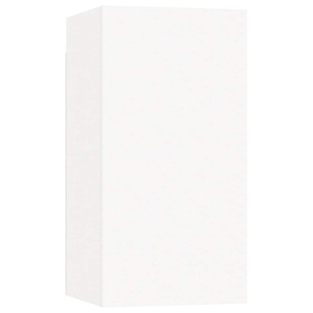 Meubles TV 2 pcs Blanc 30,5x30x60 cm Bois d’ingénierie - XIOS