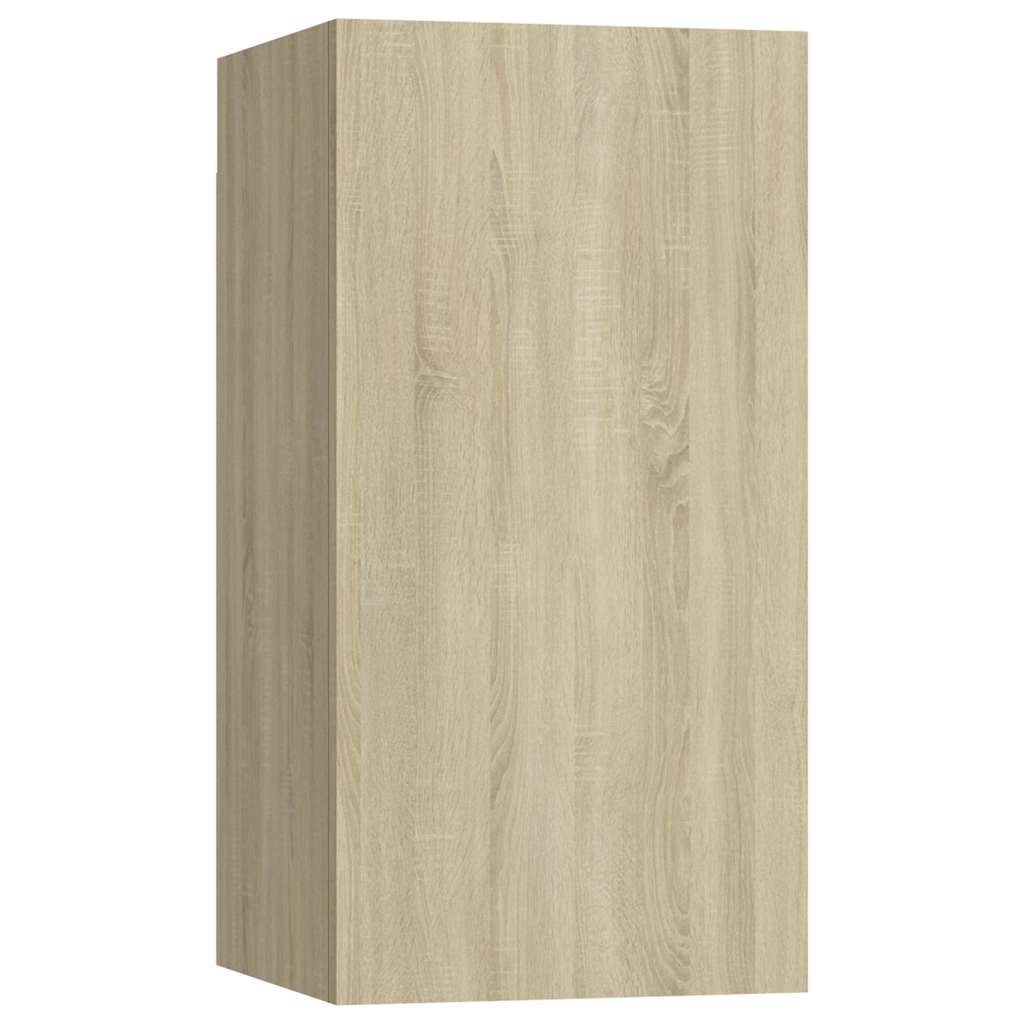 Meuble TV Chêne sonoma 30,5x30x60 cm Bois d’ingénierie - XIOS