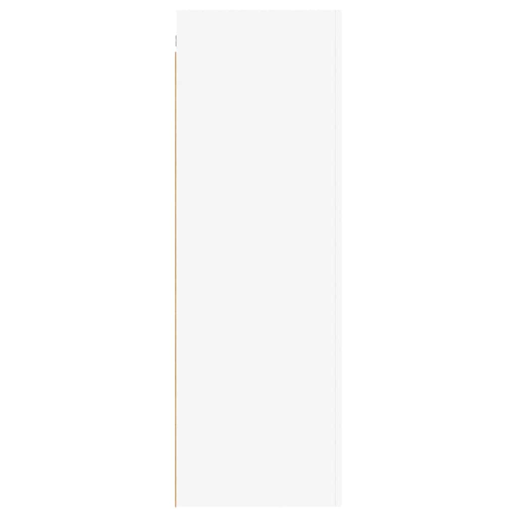 Meuble TV Blanc 30,5x30x90 cm Bois d’ingénierie - XIOS