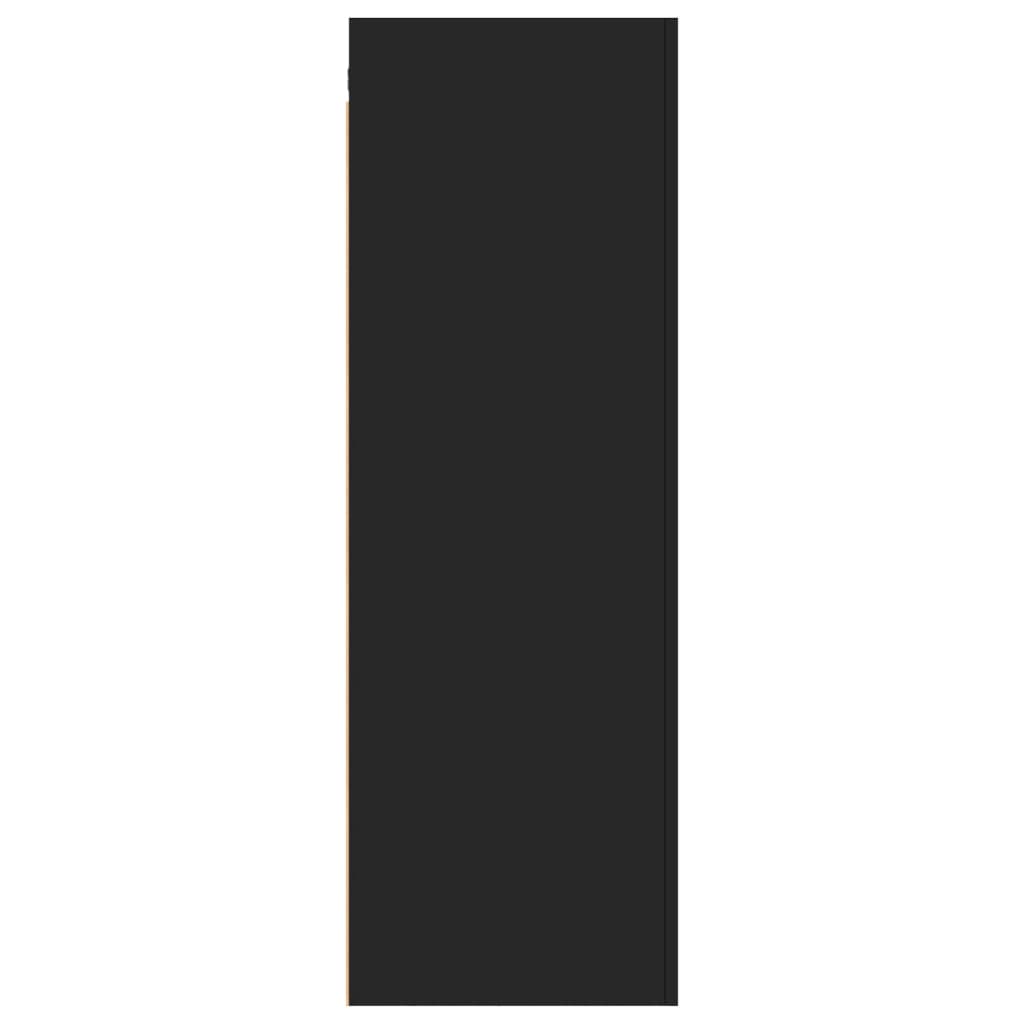 Meuble TV Noir 30,5x30x90 cm Bois d’ingénierie - XIOS