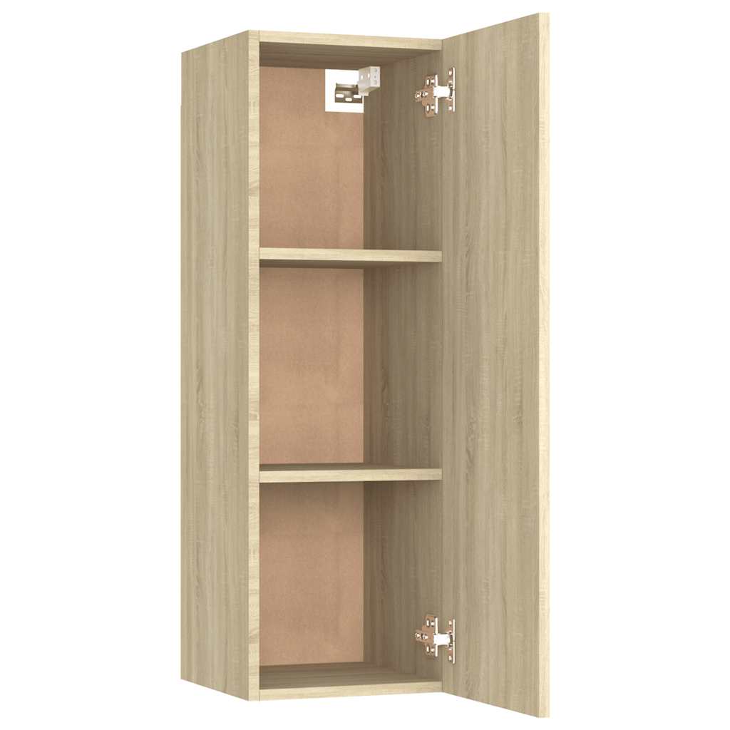 Meubles TV 2 pcs Chêne sonoma 30,5x30x90 cm Bois d’ingénierie - XIOS