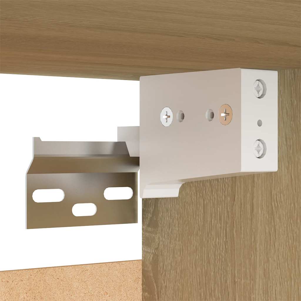 Meubles TV 2 pcs Chêne sonoma 30,5x30x90 cm Bois d’ingénierie - XIOS
