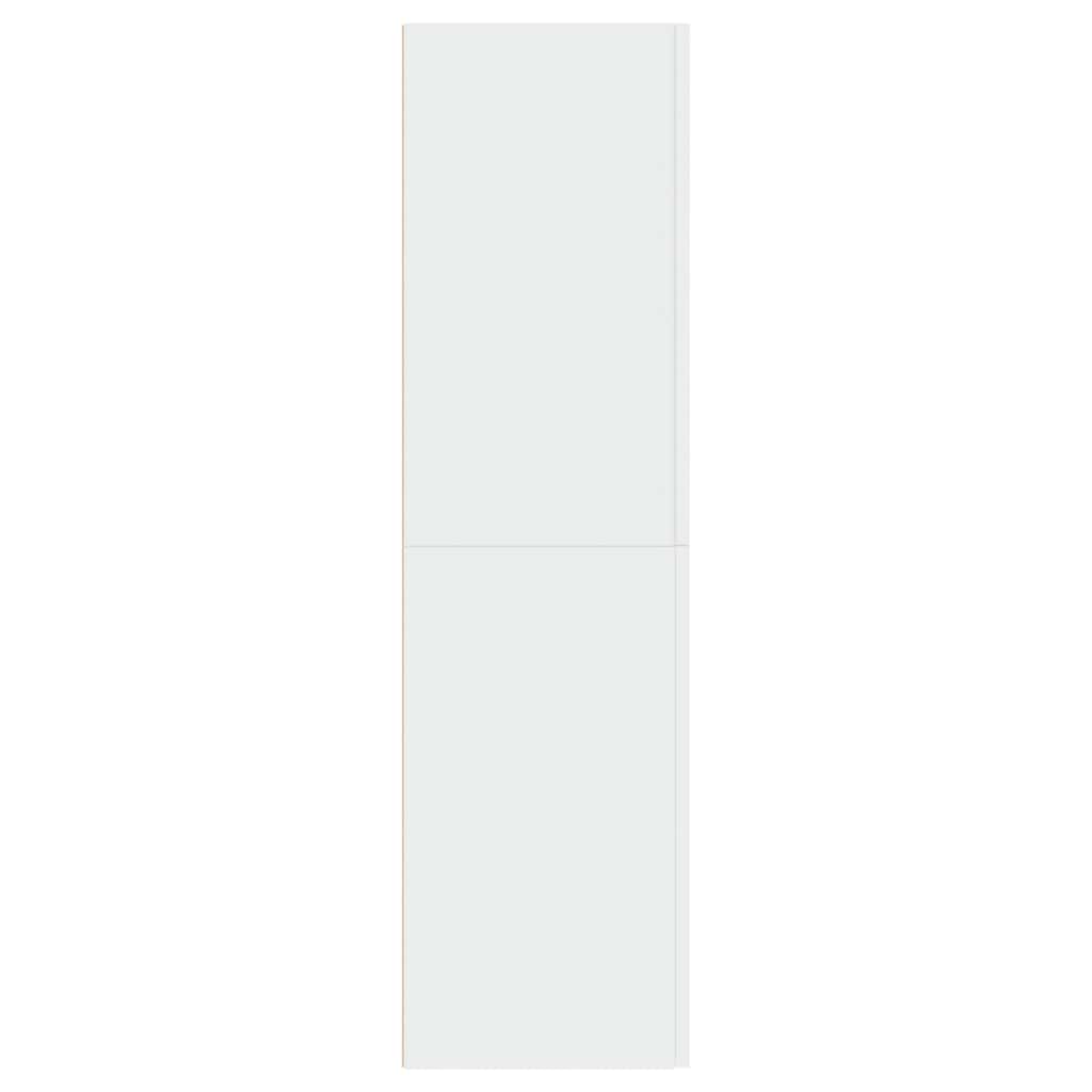 Meuble TV Blanc 30,5x30x110 cm Bois d’ingénierie - XIOS
