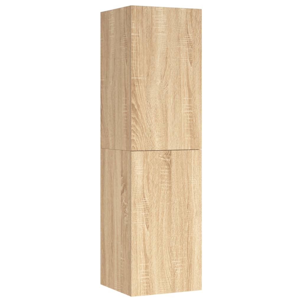 Meuble TV Chêne sonoma 30,5x30x110 cm Bois d’ingénierie - XIOS
