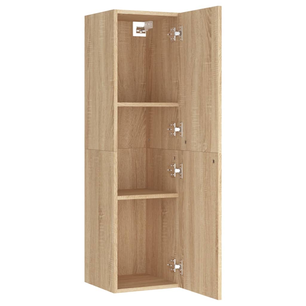 Meuble TV Chêne sonoma 30,5x30x110 cm Bois d’ingénierie - XIOS