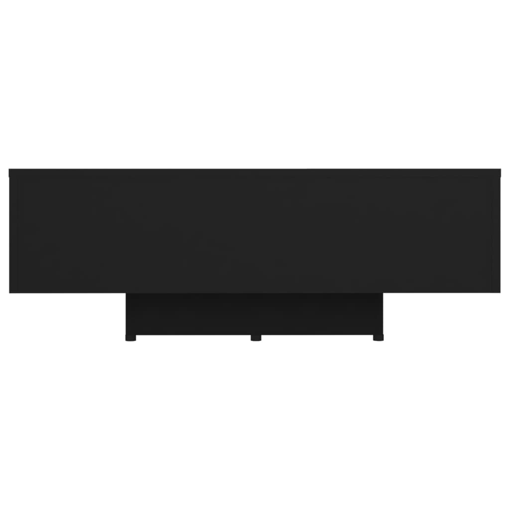 Table basse Noir 85x55x31 cm Bois d'ingénierie - XIOS