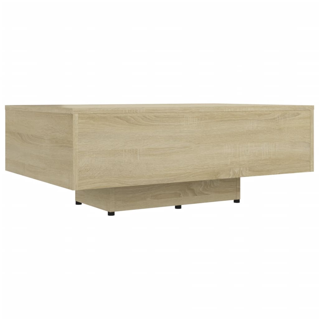 Table basse Chêne sonoma 85x55x31 cm Bois d'ingénierie - XIOS