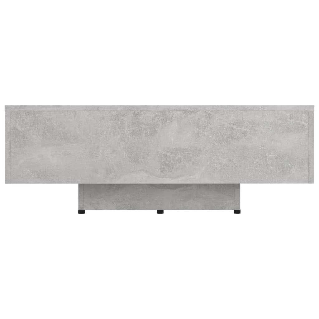 Table basse Gris béton 85x55x31 cm Bois d'ingénierie - XIOS