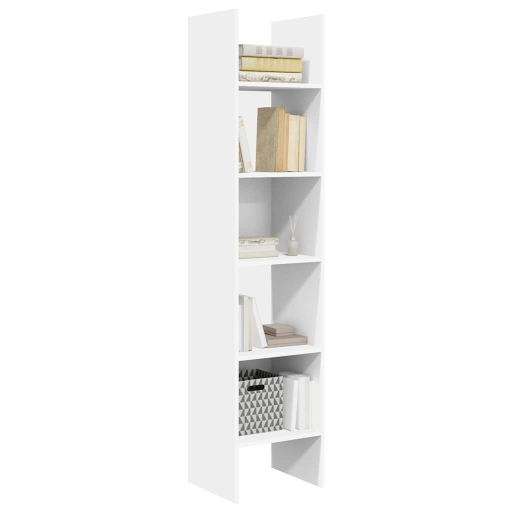 Bibliothèque Blanc 40x35x180 cm Bois d'ingénierie - XIOS