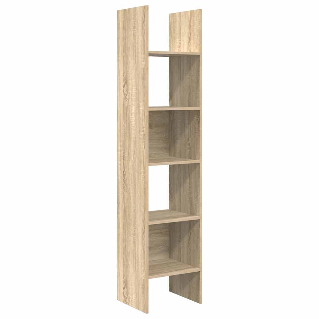 Bibliothèque Chêne sonoma 40x35x180 cm Bois d’ingénierie - XIOS
