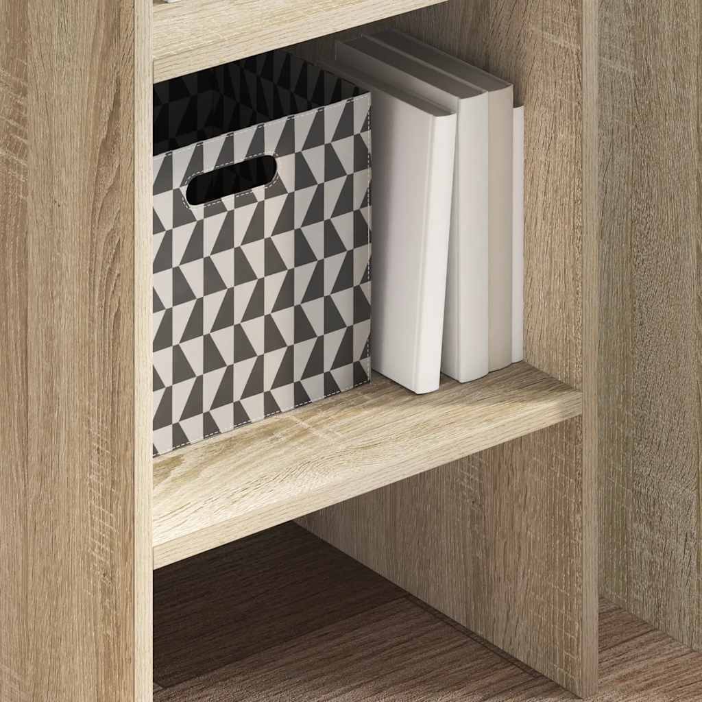 Bibliothèque Chêne sonoma 40x35x180 cm Bois d’ingénierie - XIOS