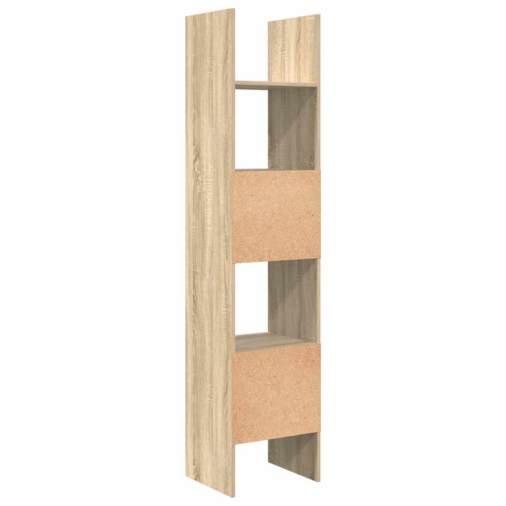 Bibliothèque Chêne sonoma 40x35x180 cm Bois d’ingénierie - XIOS