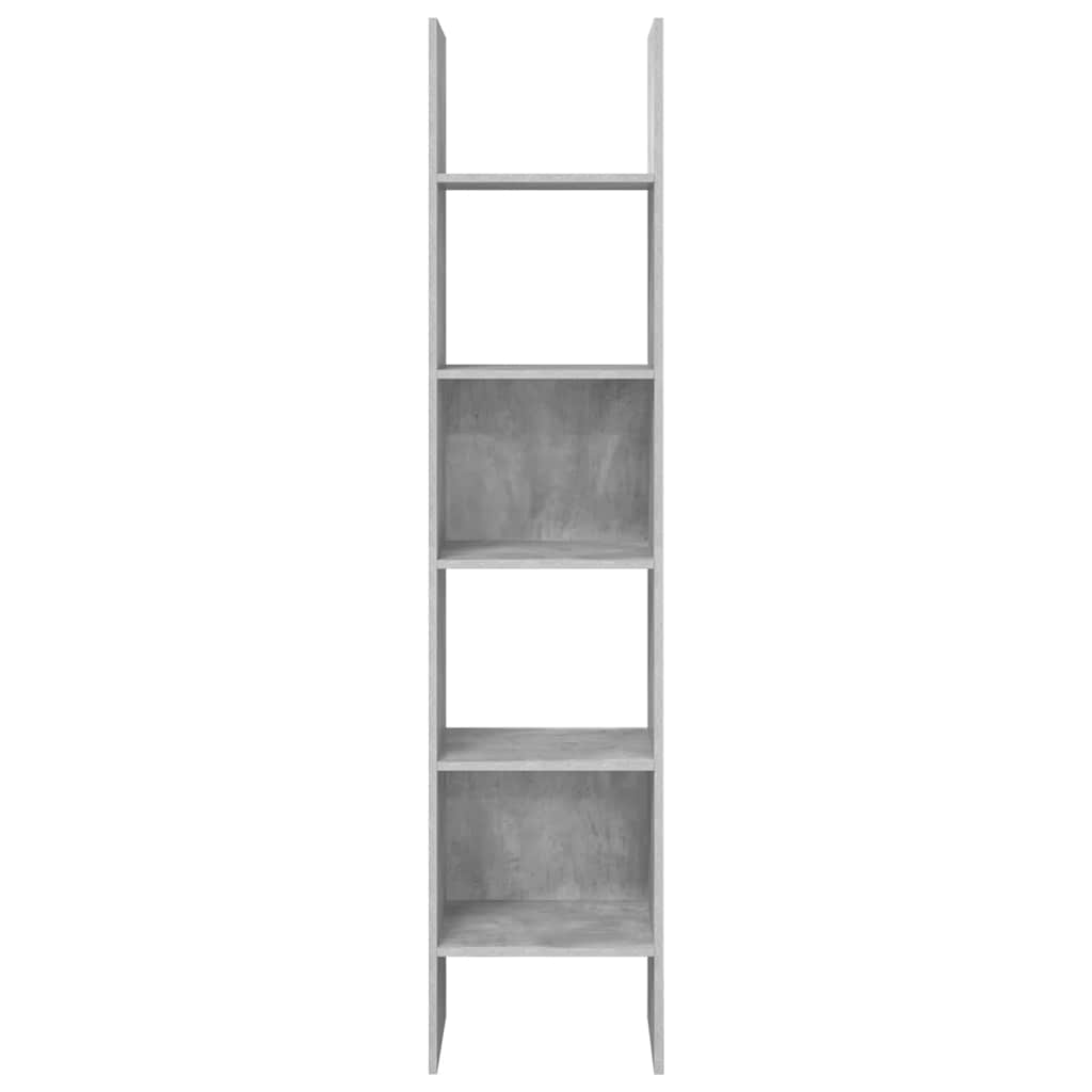 Bibliothèque Gris béton 40x35x180 cm Bois d’ingénierie - XIOS