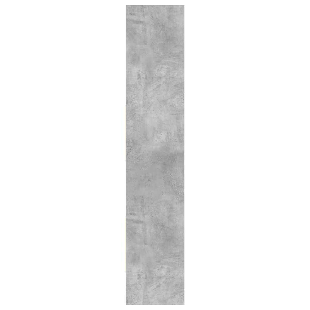Bibliothèque Gris béton 40x35x180 cm Bois d’ingénierie - XIOS