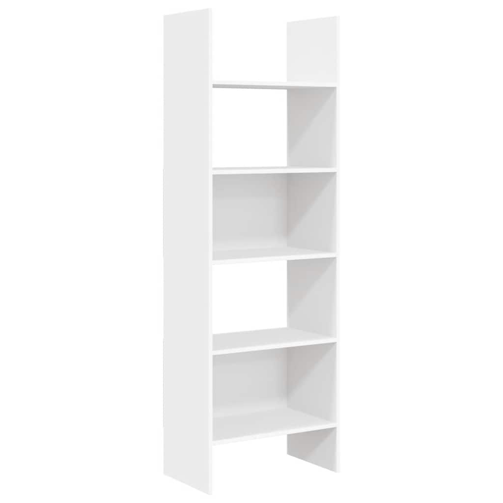 Bibliothèque Blanc 60x35x180 cm Bois d’ingénierie - XIOS