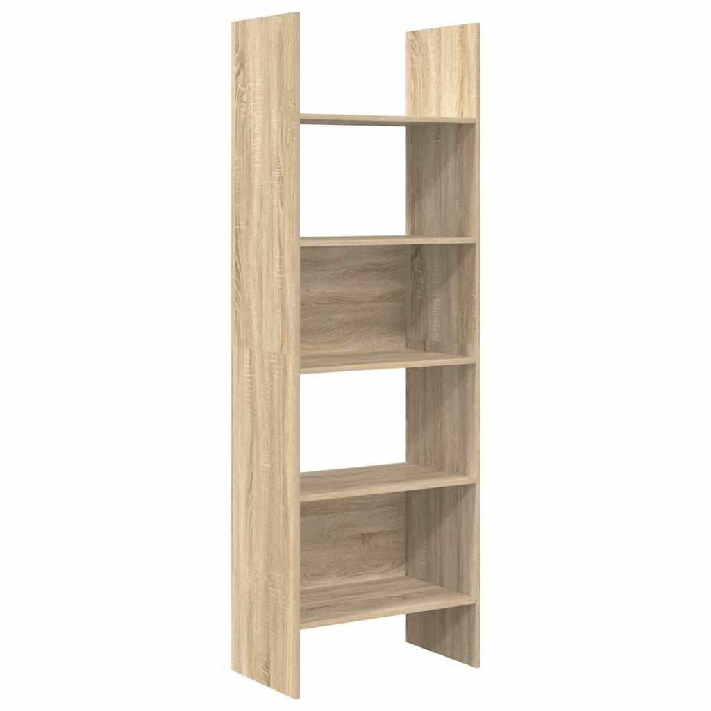 Bibliothèque Chêne sonoma 60x35x180 cm Bois d’ingénierie - XIOS