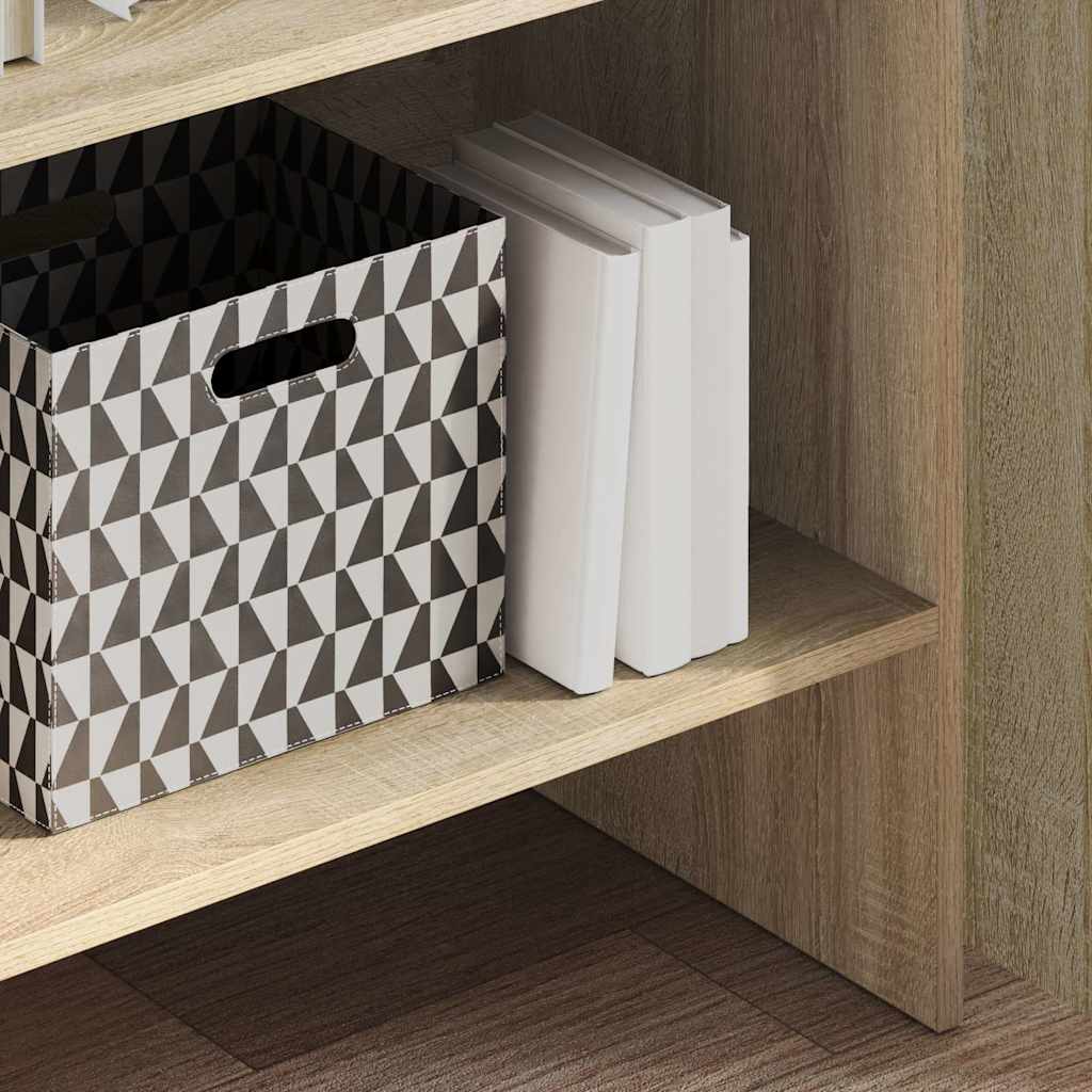 Bibliothèque Chêne sonoma 60x35x180 cm Bois d’ingénierie - XIOS