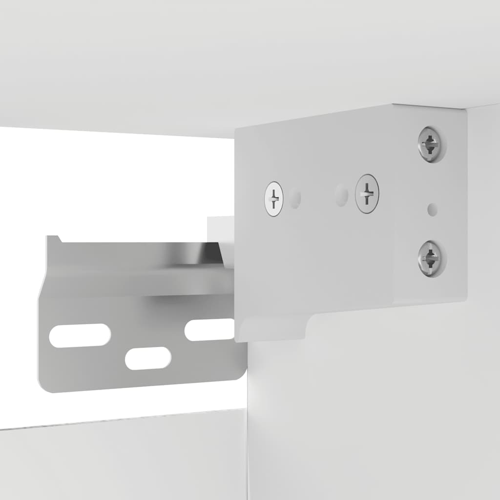 Meubles TV muraux 2 pcs Blanc 30,5x30x30 cm - XIOS