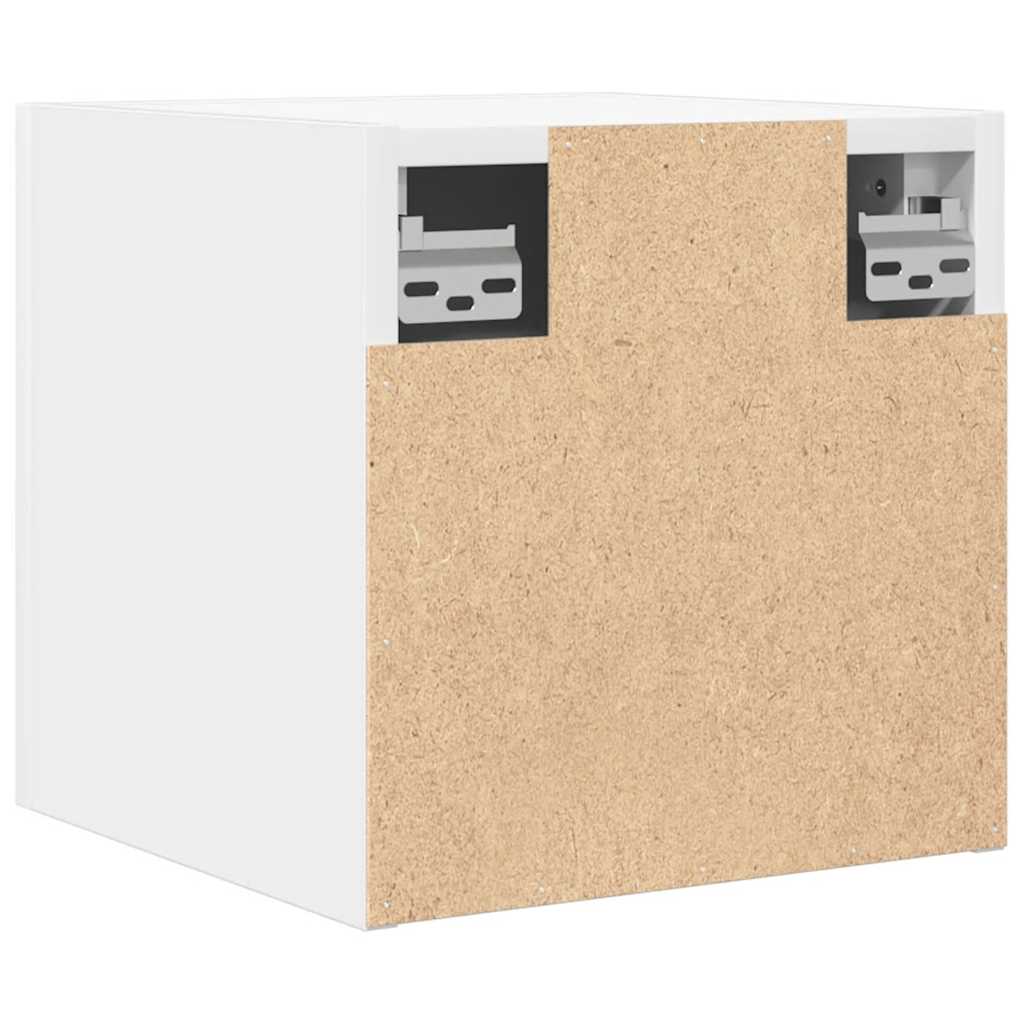 Meubles TV muraux 4 pcs Blanc 30,5x30x30 cm - XIOS