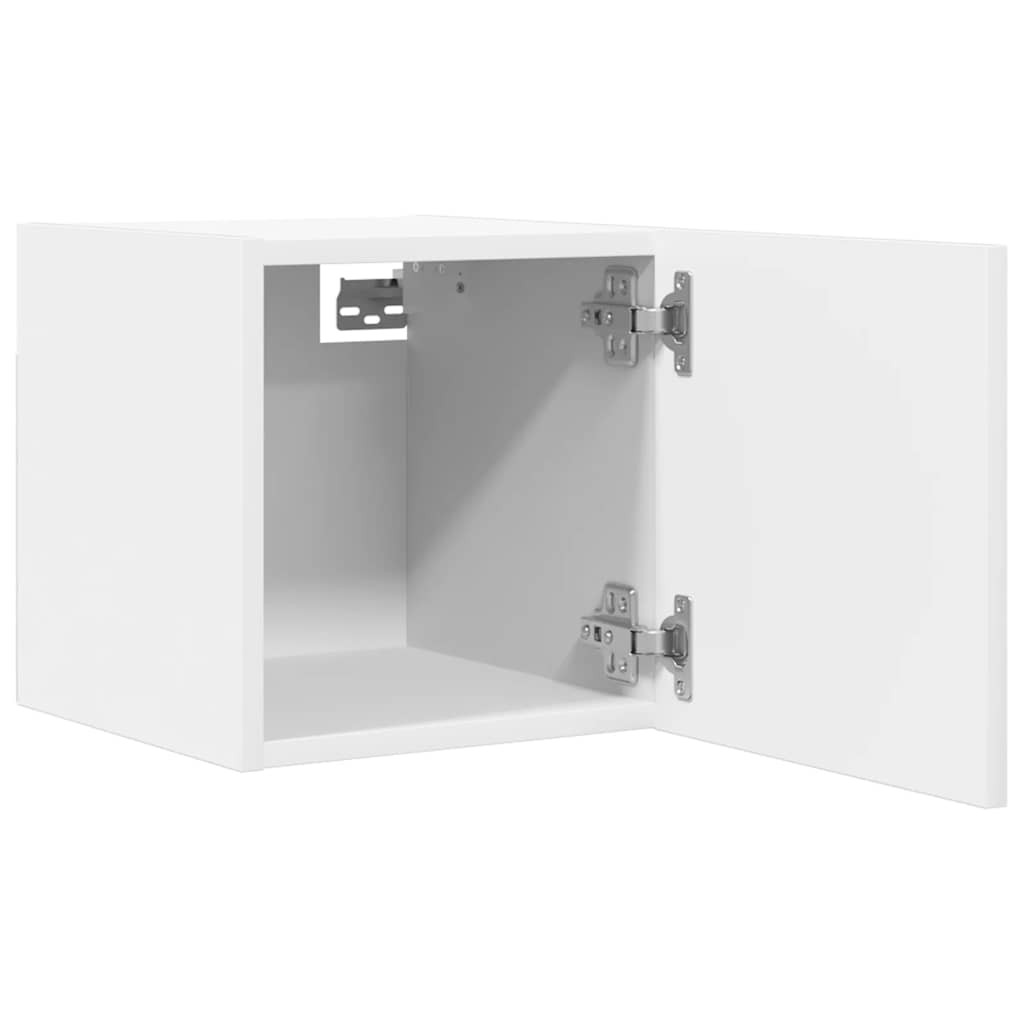 Meubles TV muraux 4 pcs Blanc 30,5x30x30 cm - XIOS
