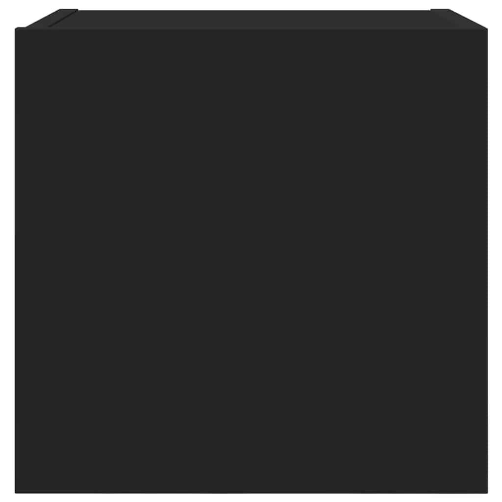 Meubles TV muraux 2 pcs Noir 30,5x30x30 cm - XIOS
