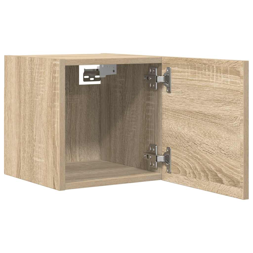 Meubles TV muraux 4 pcs Chêne sonoma 30,5x30x30 cm - XIOS