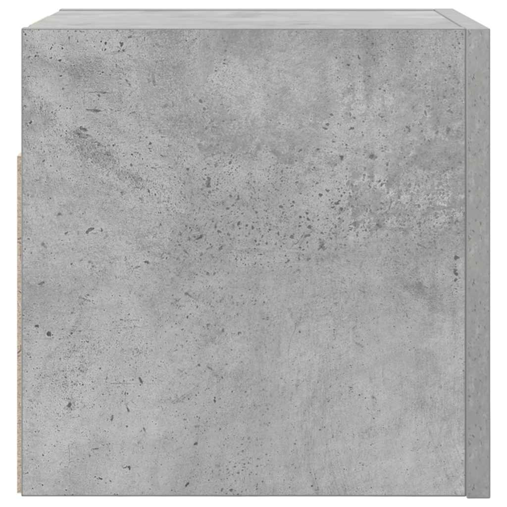 Meubles TV muraux 2 pcs Gris béton 30,5x30x30 cm - XIOS