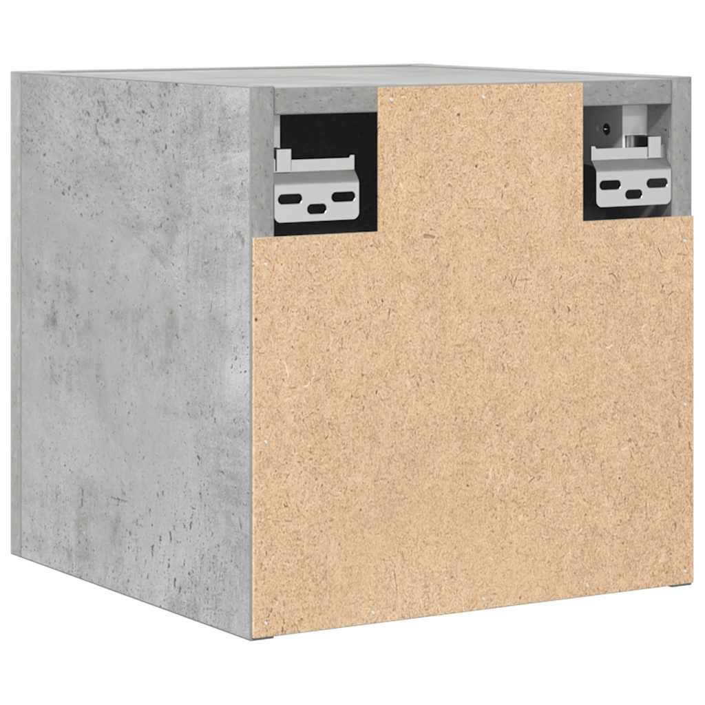Meubles TV muraux 2 pcs Gris béton 30,5x30x30 cm - XIOS