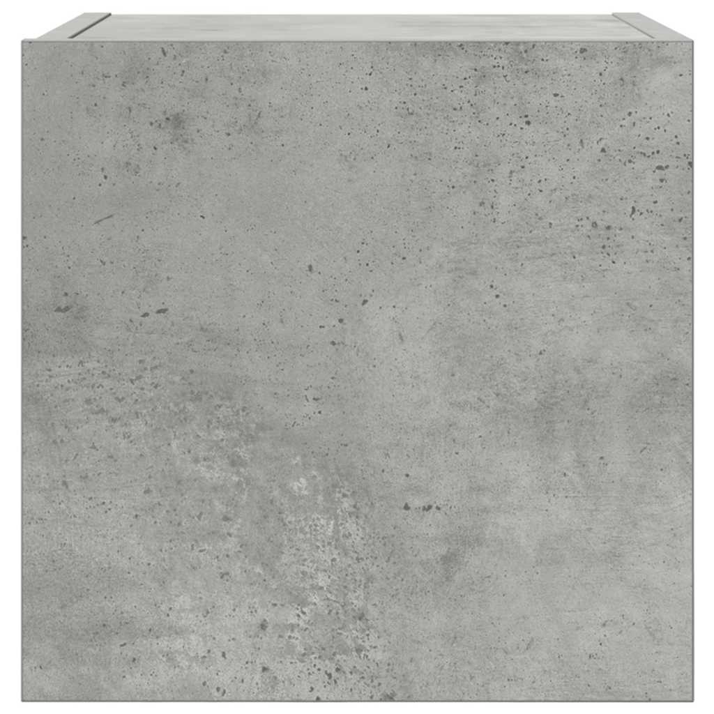 Meubles TV muraux 4 pcs Gris béton 30,5x30x30 cm - XIOS