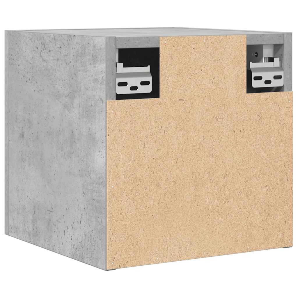 Meubles TV muraux 4 pcs Gris béton 30,5x30x30 cm - XIOS