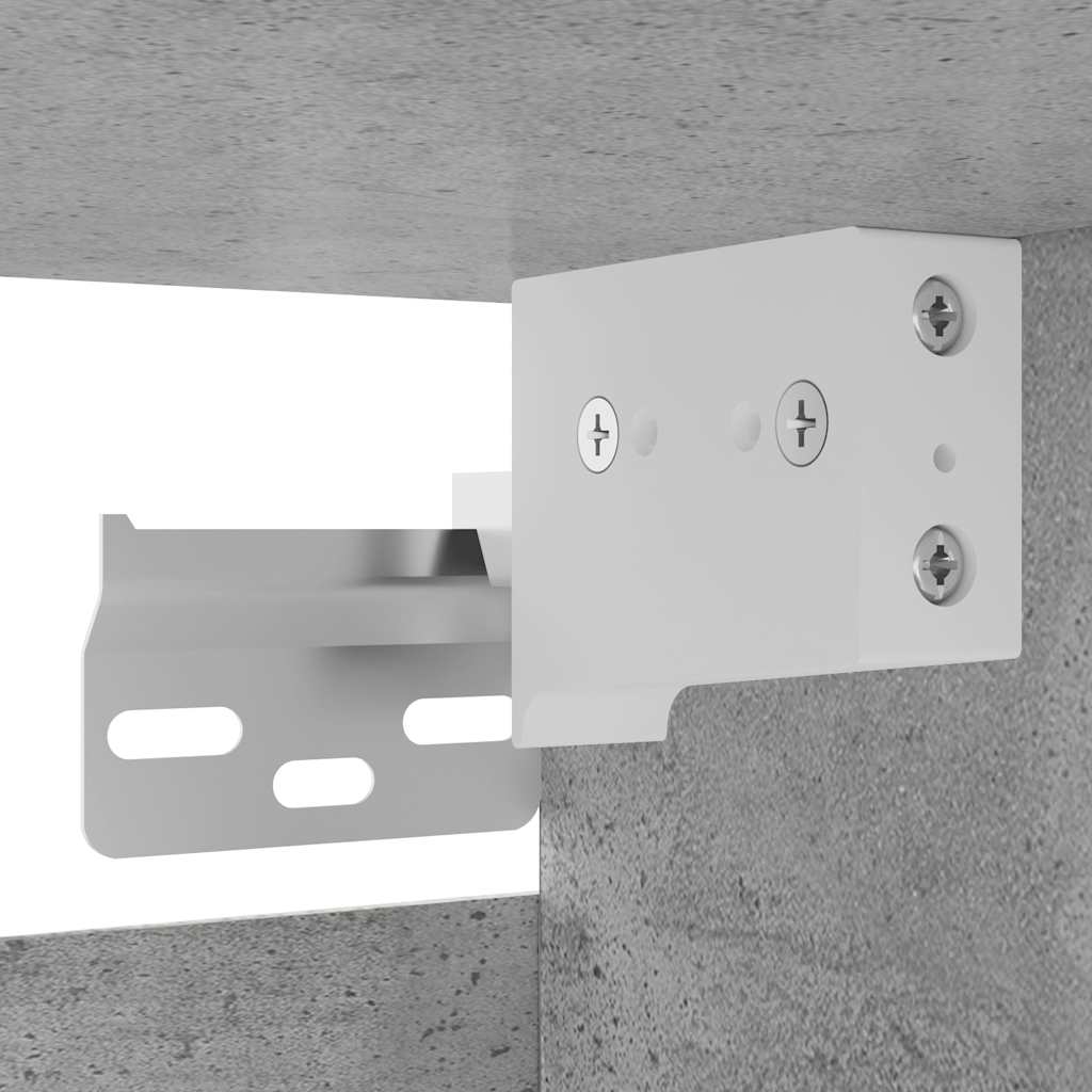 Meubles TV muraux 4 pcs Gris béton 30,5x30x30 cm - XIOS