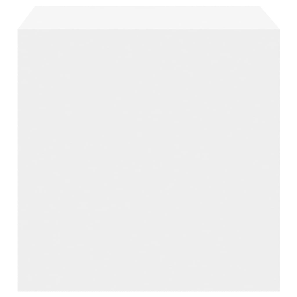 Armoires murales 4 pcs Blanc 37x37x37 cm Bois d’ingénierie - XIOS