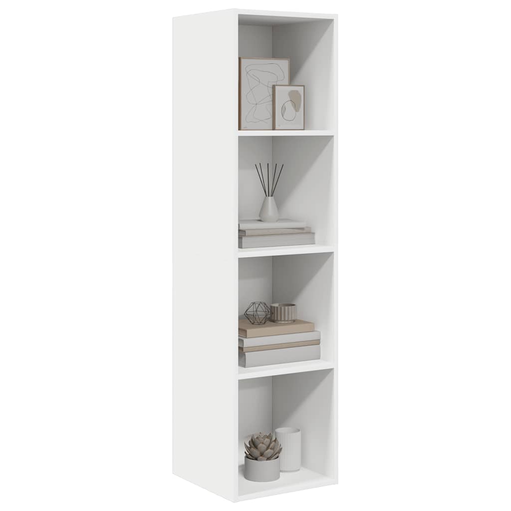 Meuble TV mural Blanc 37x37x142,5 cm Bois d’ingénierie - XIOS
