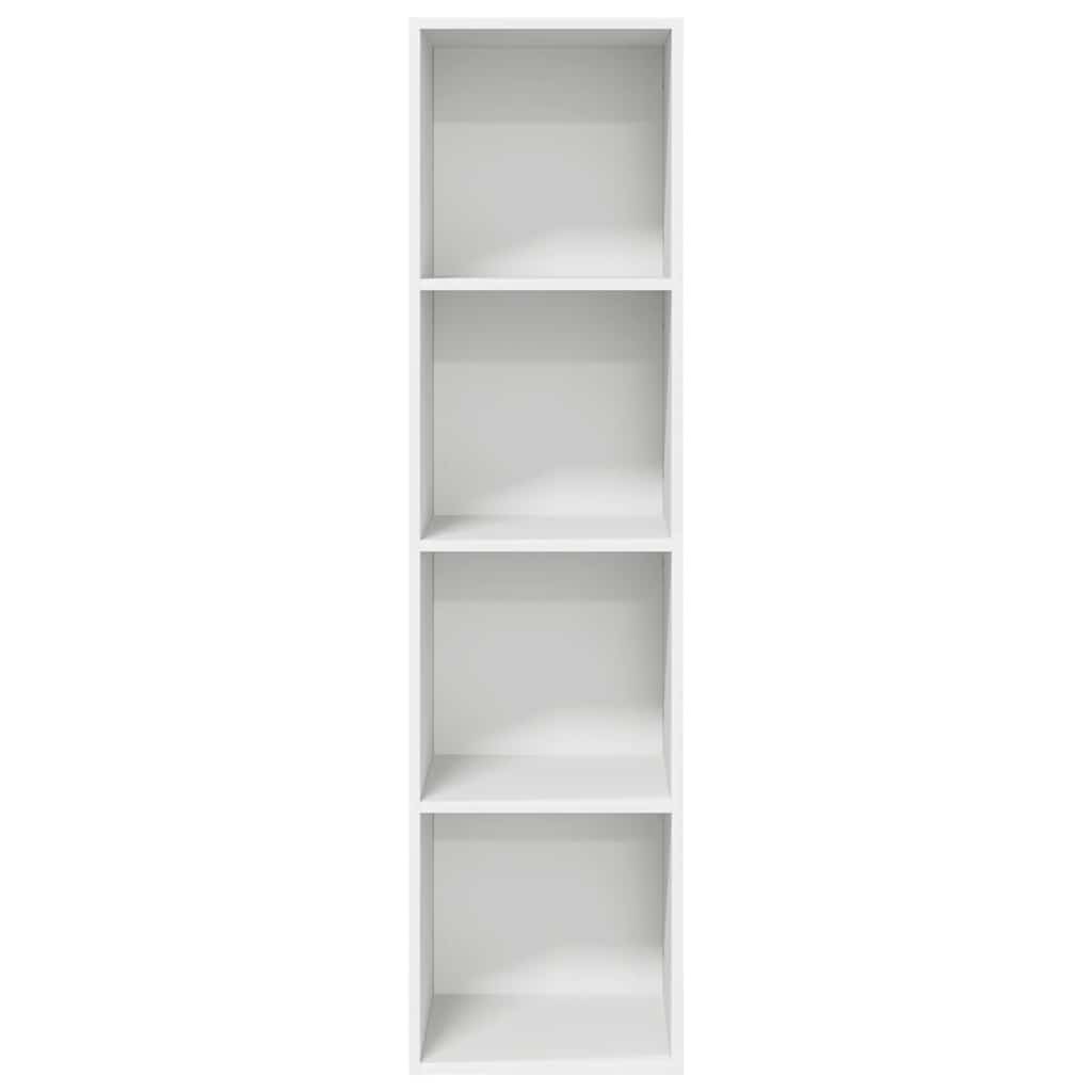 Meuble TV mural Blanc 37x37x142,5 cm Bois d’ingénierie - XIOS
