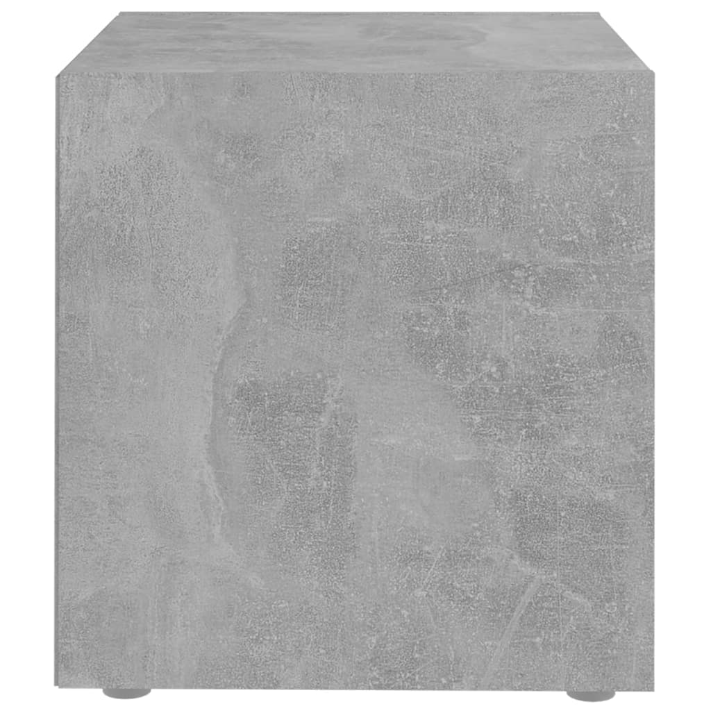 Meubles TV 4 pcs gris béton 37x35x37 cm bois d’ingénierie - XIOS