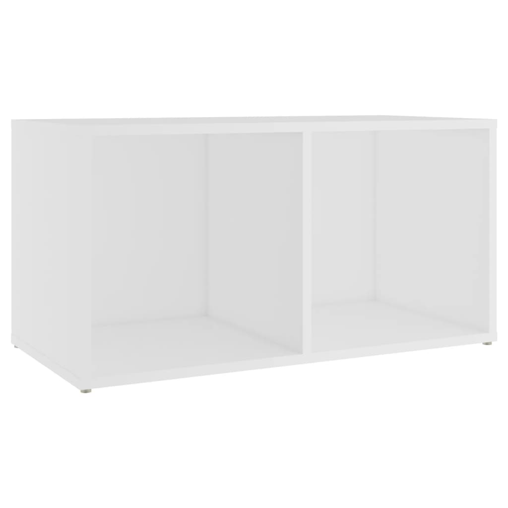 Meuble TV blanc 72x35x36,5 cm bois d’ingénierie - XIOS