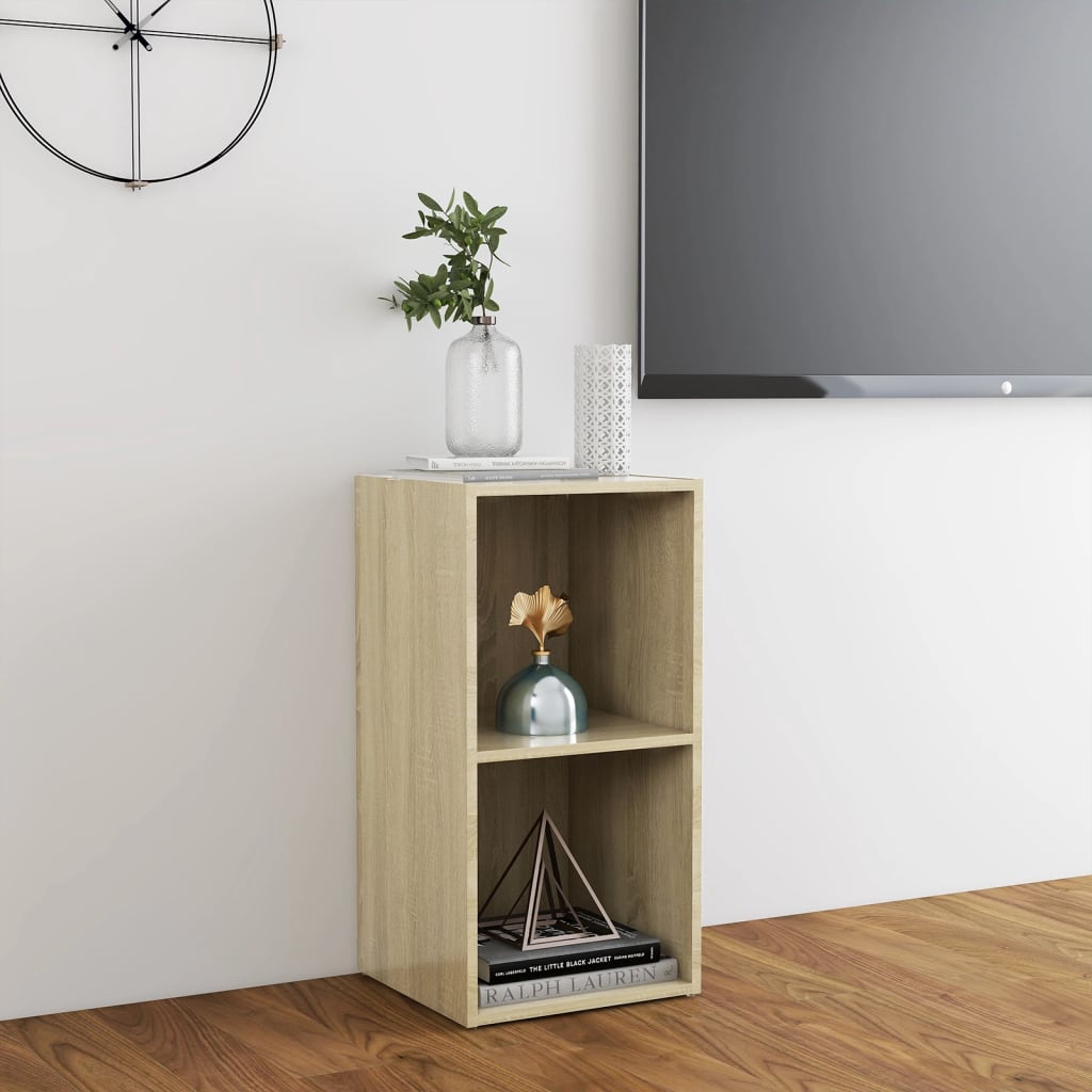 Meuble TV chêne sonoma 72x35x36,5 cm bois d’ingénierie - XIOS