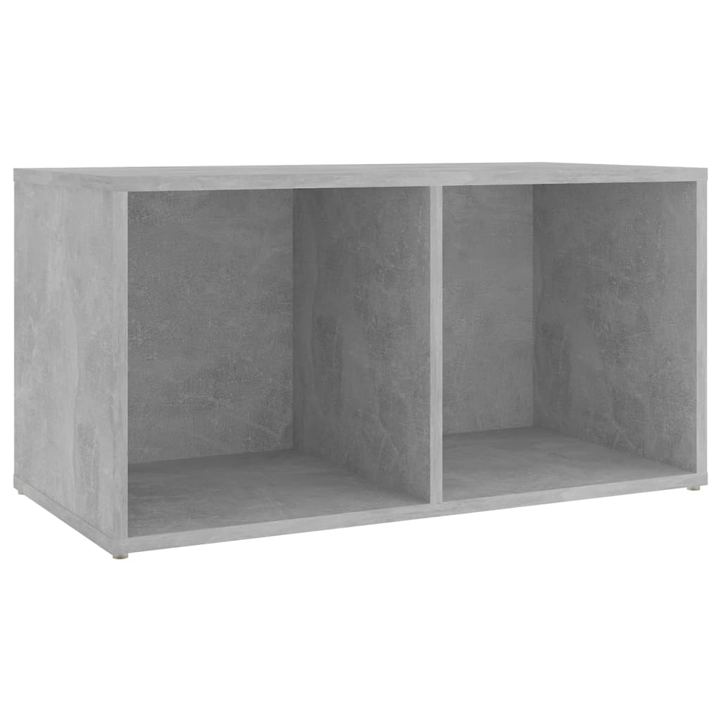Meuble TV gris béton 72x35x36,5 cm bois d’ingénierie - XIOS