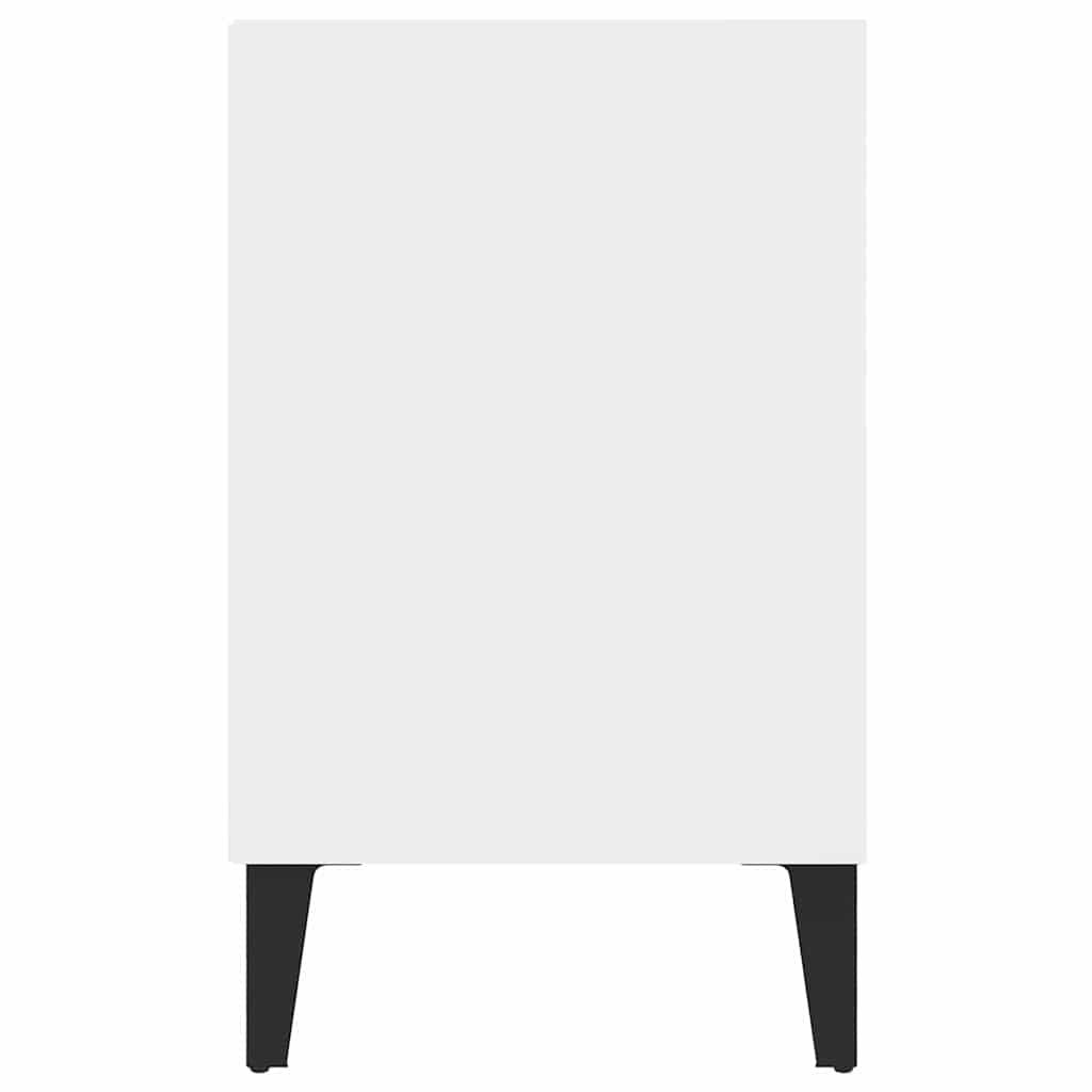Meuble TV avec pieds en métal Blanc 103,5x30x50 cm - XIOS