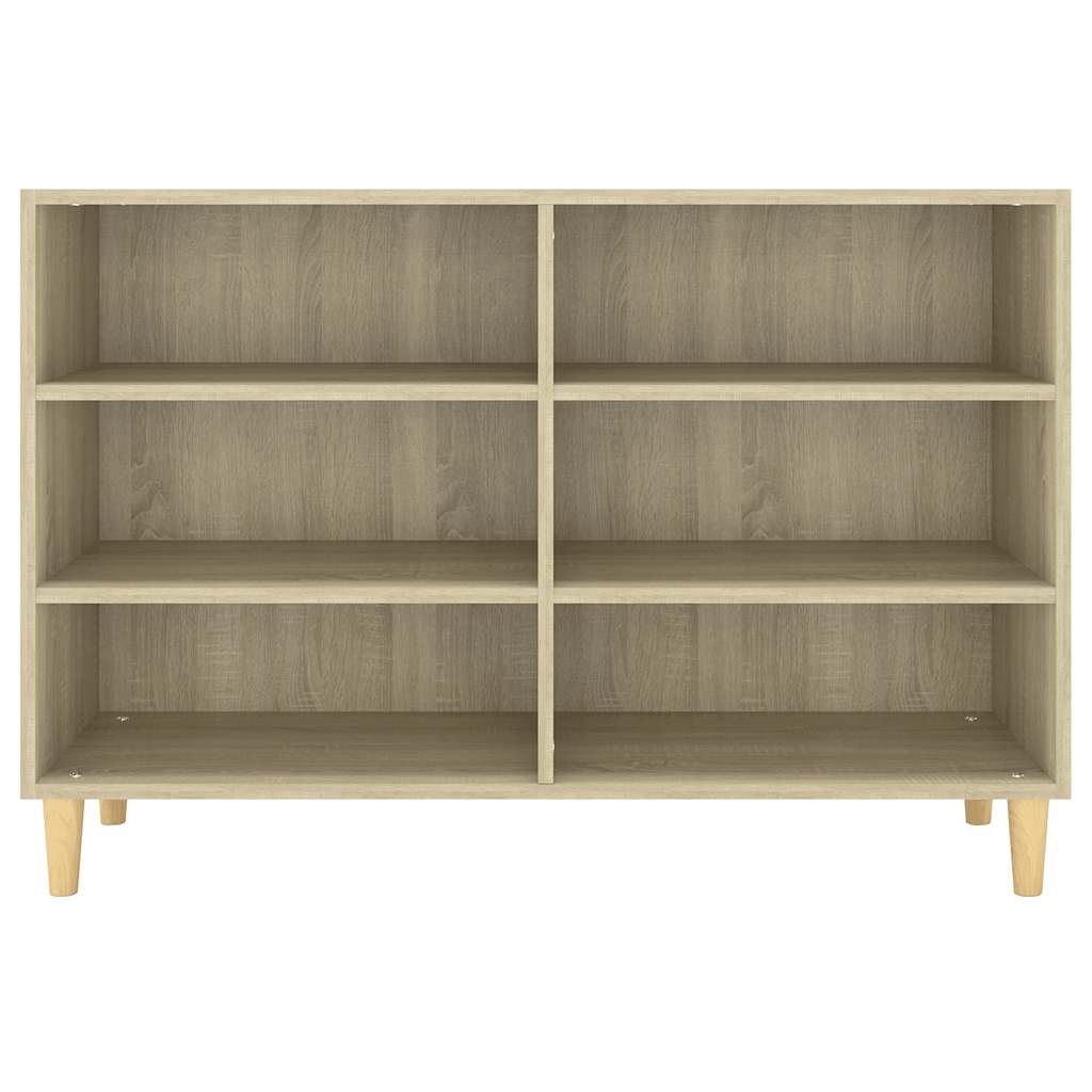 Buffet chêne sonoma 103,5x35x70 cm bois d'ingénierie - XIOS