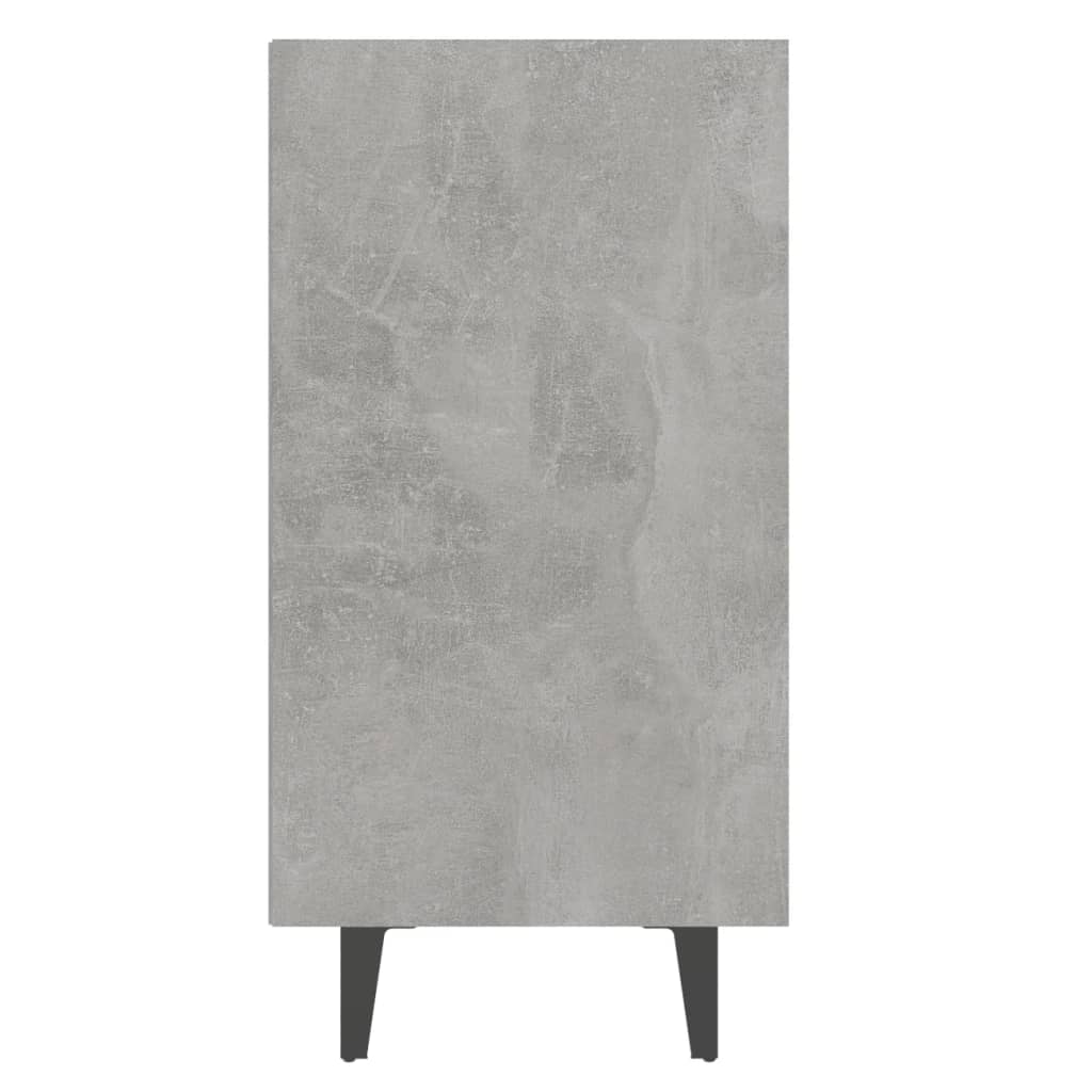 Buffet gris béton 103,5x35x70 cm bois d'ingénierie - XIOS