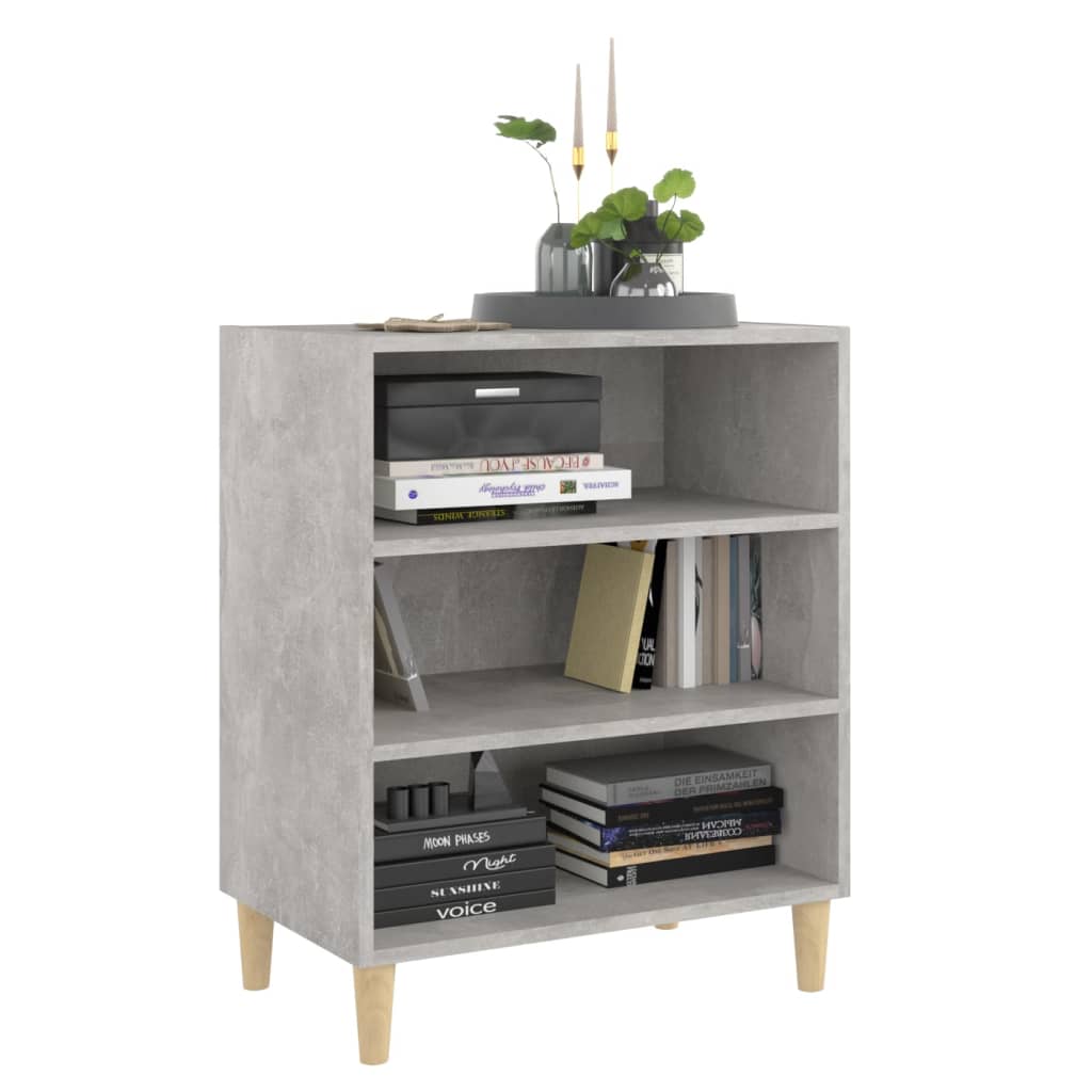 Buffet gris béton 57x35x70 cm bois d'ingénierie - XIOS