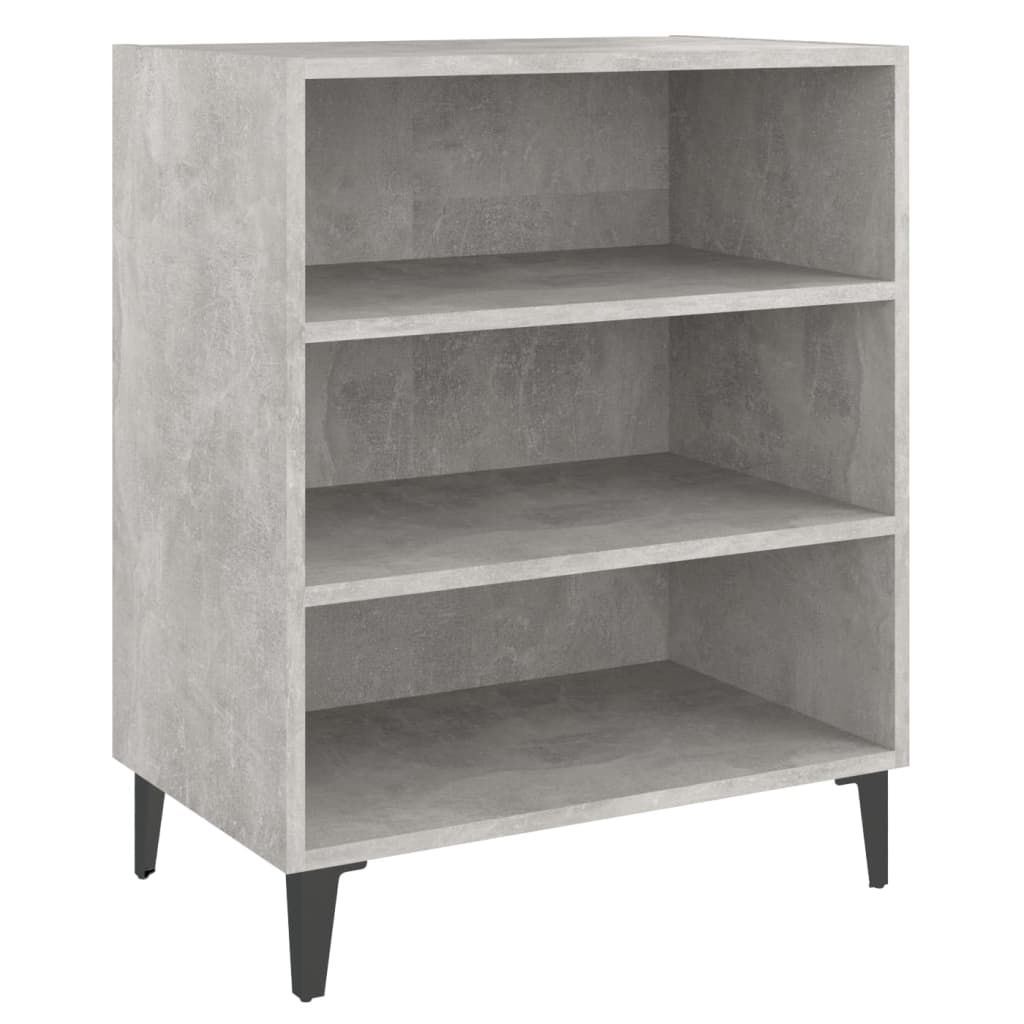 Buffet gris béton 57x35x70 cm bois d'ingénierie - XIOS