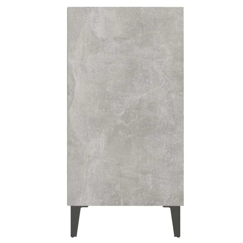 Buffet gris béton 57x35x70 cm bois d'ingénierie - XIOS