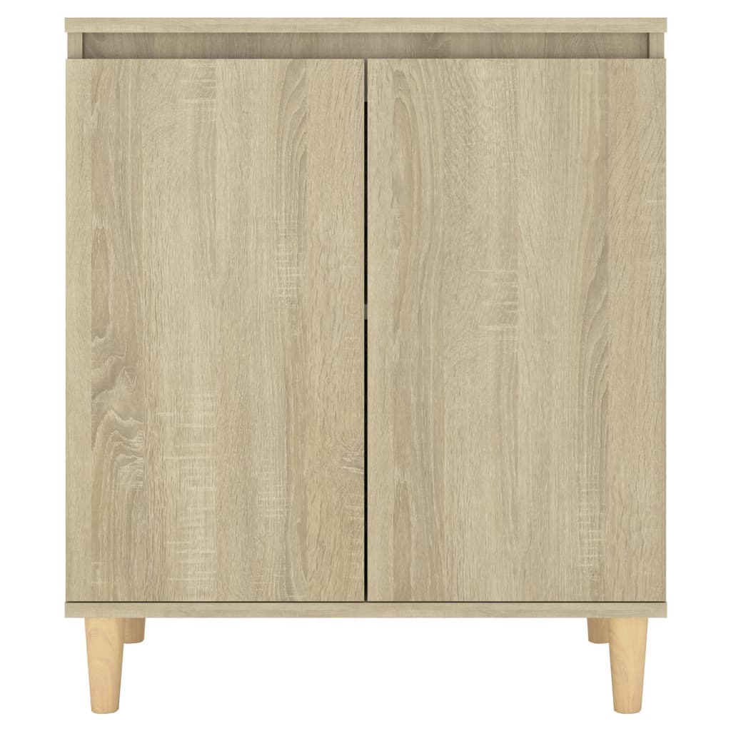 Buffet avec pieds en bois Chêne sonoma Bois d'ingénierie - XIOS