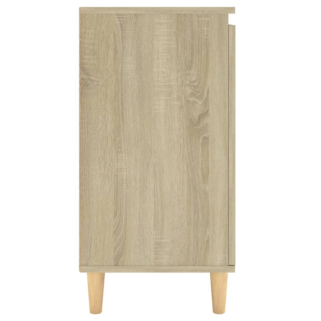 Buffet avec pieds en bois Chêne sonoma Bois d'ingénierie - XIOS