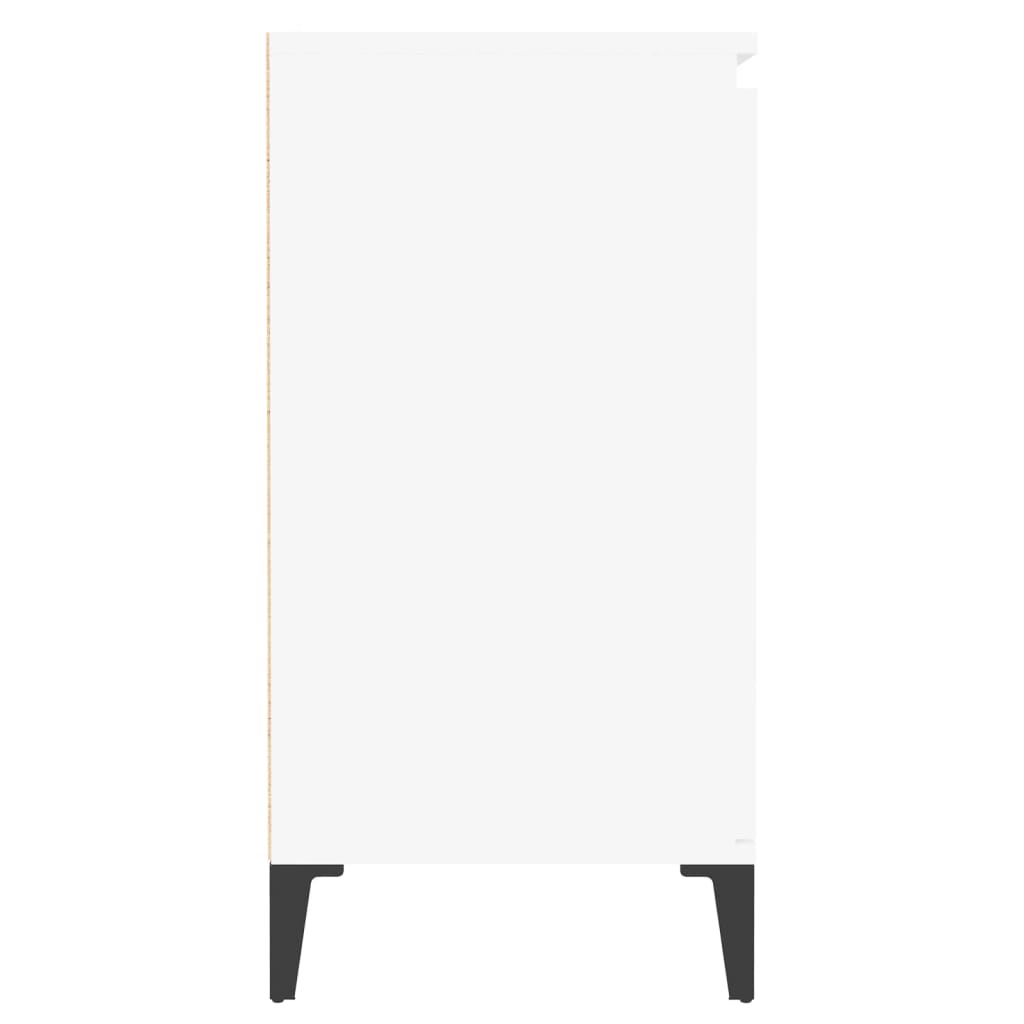 Buffet blanc 60x35x70 cm bois d'ingénierie - XIOS