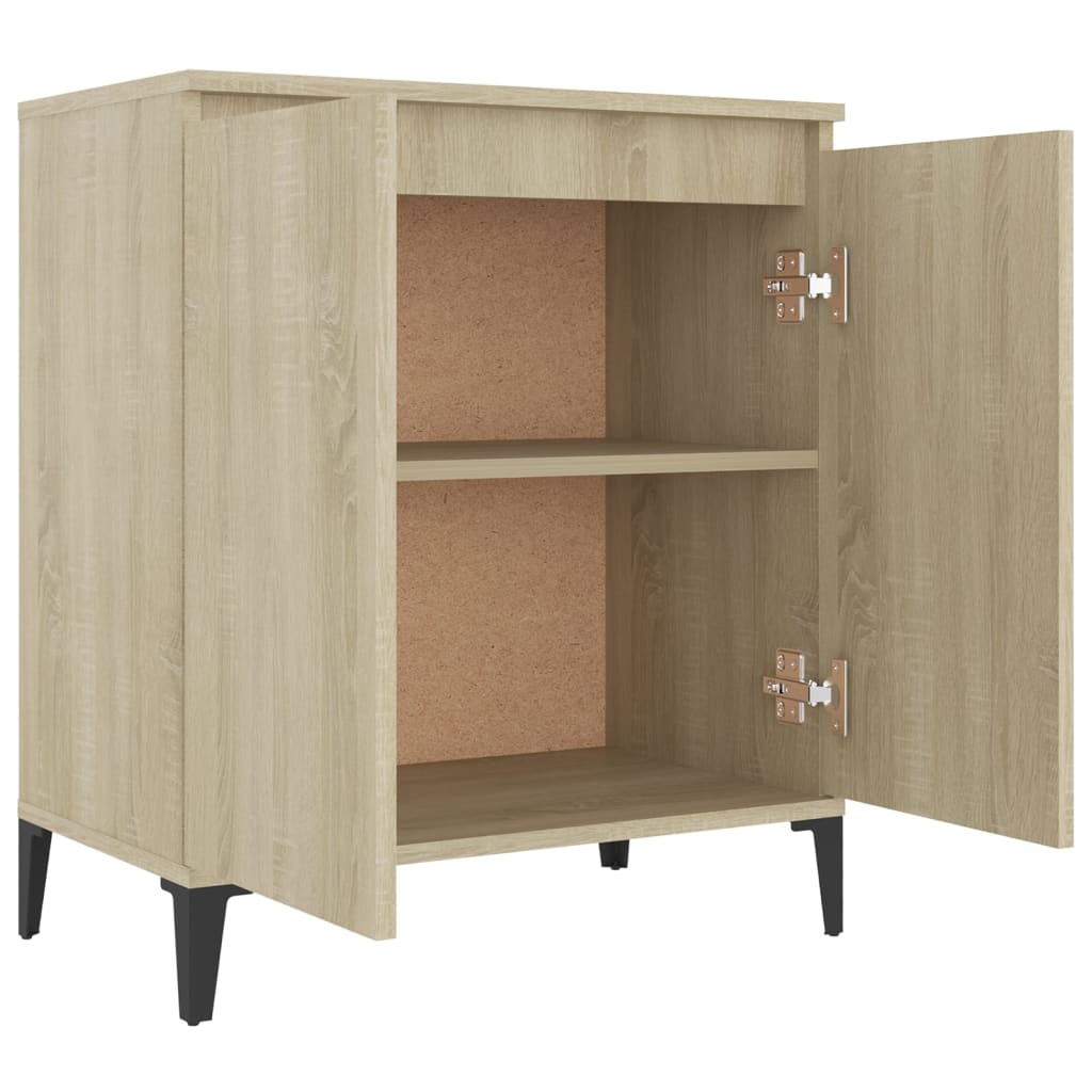 Buffet chêne sonoma 60x35x70 cm bois d'ingénierie - XIOS