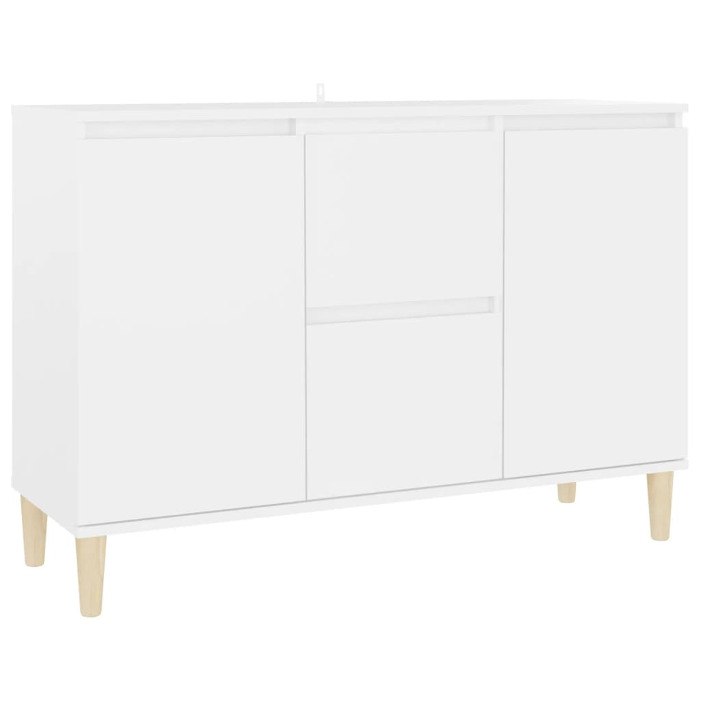 Buffet blanc 101x35x70 cm bois d'ingénierie - XIOS