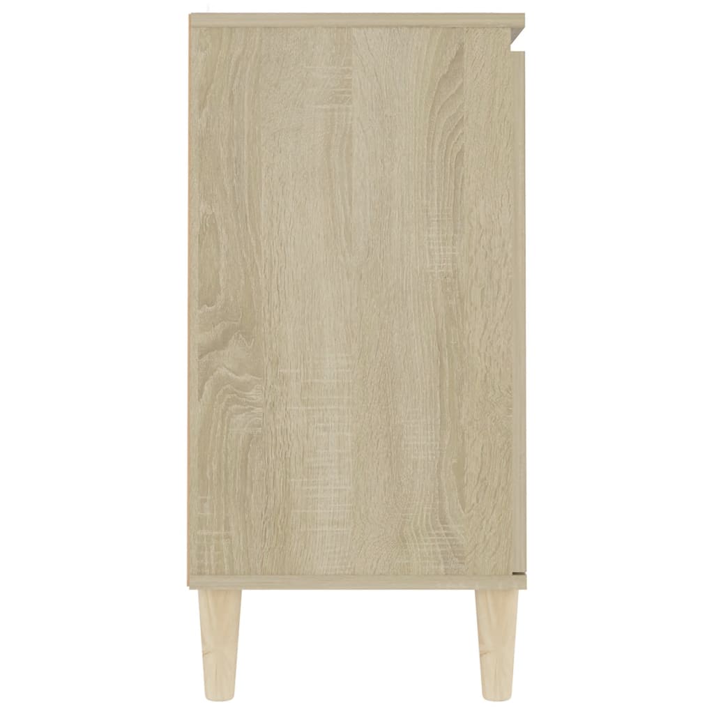 Buffet chêne sonoma 101x35x70 cm bois d'ingénierie - XIOS
